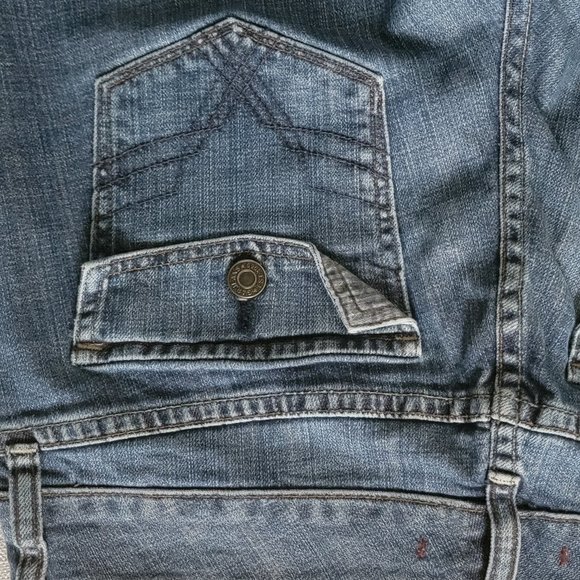 Gap Button Back Pocket Boot Cut Denim Jeans - Picture 2 of 9